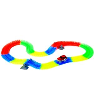 162 PCS Multi Color Flexible Glow Tracks & LED Car